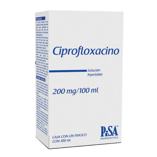 CIPROFLOXACINO INY 2MG/100ML