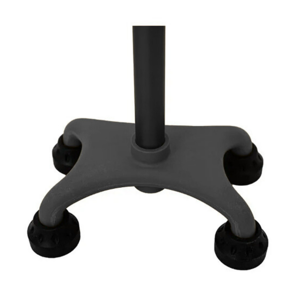 BASTON 4 APOYOS GRIS BASE PLASTICA SC-B81