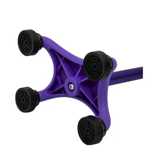 BASTON 4 APOYOS MORADO BASE PLASTICA SC-B84