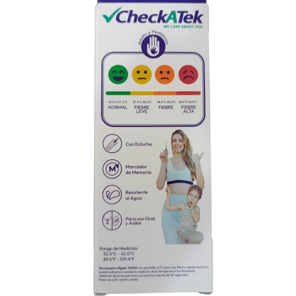 TERMOMETRO DIGITAL RIGIDO TD100 CHECKATEK