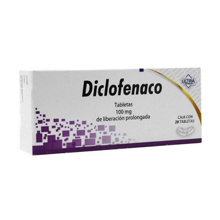 DICLOFENACO TAB 100 MG C/20